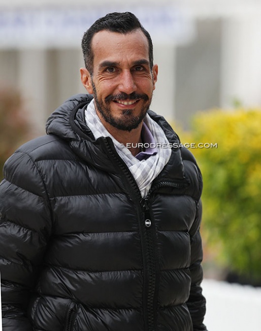 Mexican 3* judge Omar Zayrik at the 2019 CDIO Compiègne :: Photo © Astrid Appels