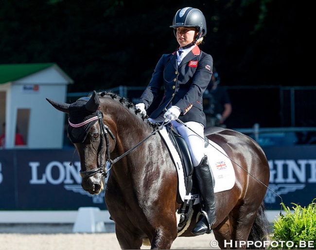 Archive photo: Georgia Wilson on Midnight at the 2019 European Para Dressage Championships in Rotterdam :: Photo © Sharon Vandeput / Hippofoto.be