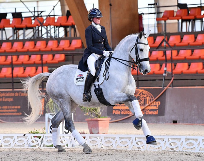 Beth Bainbridge and Habouche at the 2021 CDI Le Mans :: Photos © Les Garennes