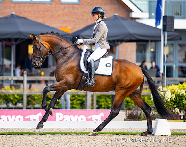 Dinja van Liere on McLaren in the 2021 Pavo Cup last summer :: Photo © Digishots