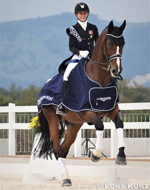 Charlotte Lenherr and Sir Stanley W are the 2021 Swiss Grand Prix Champions :: Photo © Lona Kunz