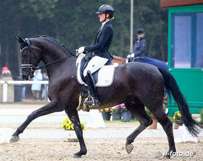Kira Goerens-Ripphoff and Chuck Bass at the 2020 Bundeschampionate in Warendorf :: Photo © LL-foto
