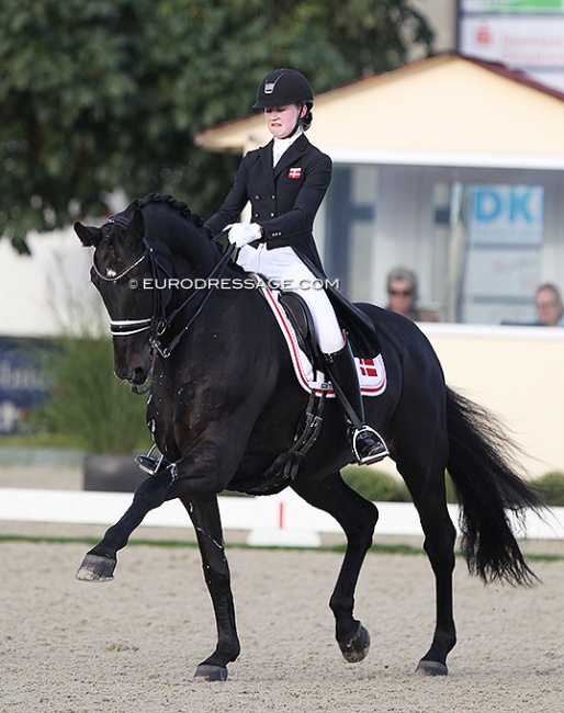 Laura Gotteberg Jakobsen and Romio Hojros at the 2020 CDI Hagen :: Photo © Astrid Appels