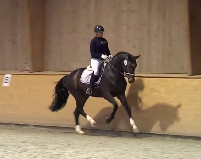 Segantini at the conclusion of the 50-day performance test in Adelheidsdorf.