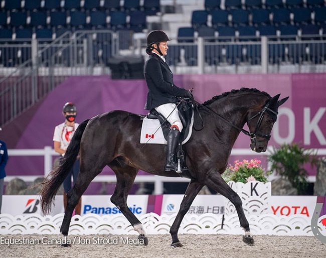 Lauren Barwick at the 2021 Paralympics in Tokyo :: Photo © Jon Stroud