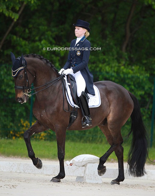 Sanna Nilsson and Lennox at the 2016 CDIO Compiegne :: Photo © Astrid Appels