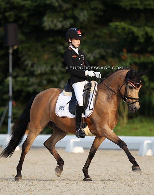 Lucie-Anouk Baumgurtel and Massimiliano at the 2018 CDIO-P Hagen :: Photo © Astrid Appels