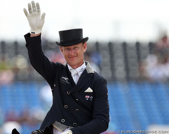 Brett Parbery at the 2018 World Equestrian Games :: Photo © Astrid Appels