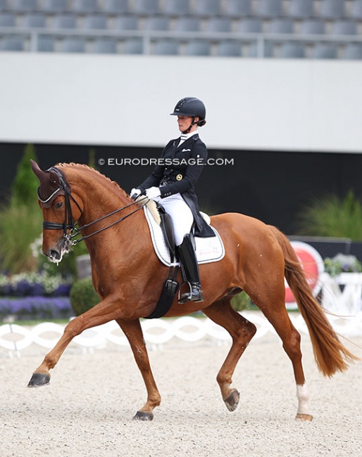 Jessica Süss and Duisenberg at the 2021 CDIO Aachen :: Photo © Astrid Appels