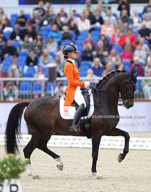 Haute Couture at the 2021 European Dressage Championships :: Photo © Astrid Appels