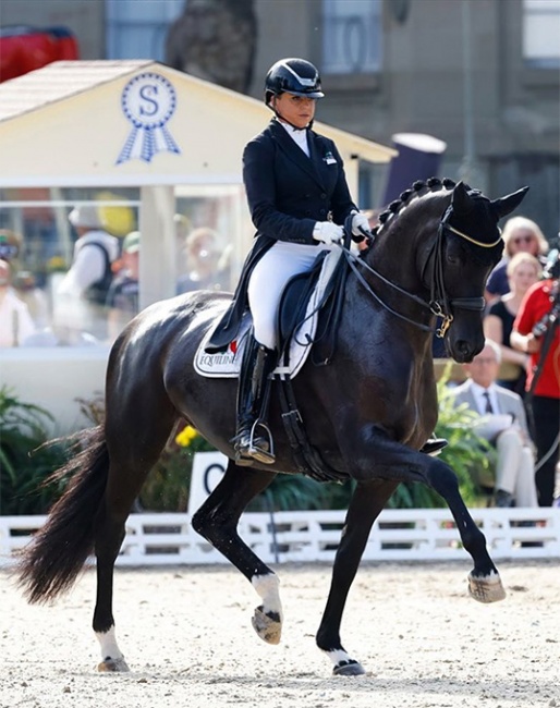 Dorothee Schneider and Salvina at the 2021 CDI Ludwigsburg :: Photo © Thomas Hellmann