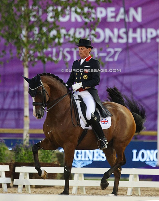 Emile Faurie and Lollipop at the 2017 European Dressage Championships :: Photo © Astrid Appels