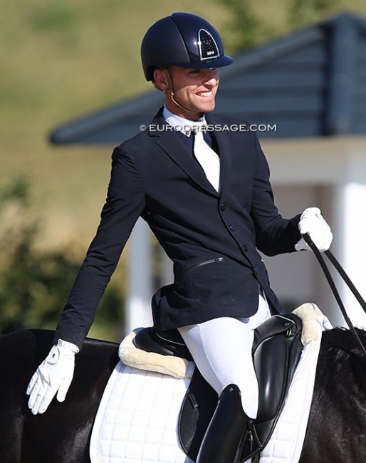 Dirk-Jan van de Water at the 2019 CDI Leudelange :: Photo © Astrid Appels