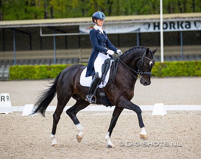 Ilse van Cranenbroek and Ivar D.E. in Ermelo in 2021 :: Photo © Digishots