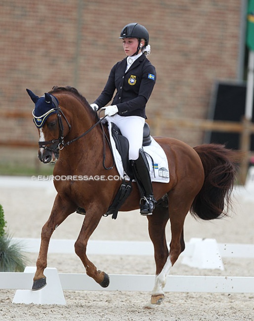 Millicent Myrman and Inspi(red) Justice RP at the 2021 CDI Grote Brogel :: Photo © Astrid Appels