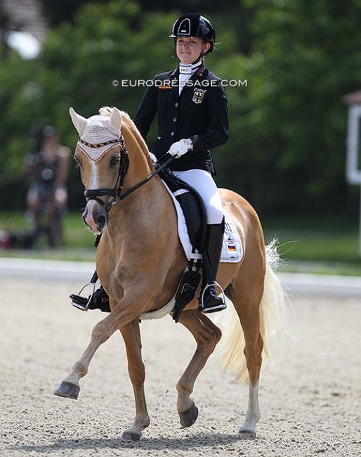 Jona-Emily Bomberg and Cyrill at the 2021 CDIO-P Hagen :: Photo © Astrid Appels