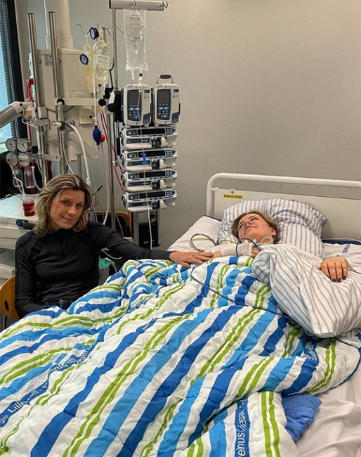 A riding accident left Maria Mejlgaard Jensen with a broken spine, six broken ribs and a punctured lung.