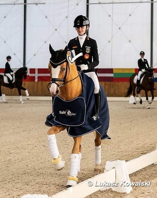 Rose Oatley and Herzkönig at the 2021 CDI Zakrzow :: Photo © Lukasz Kowalski