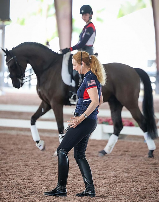 Sabine Schut-Kery instructing Bianca Schmidt :: Photo © Taylor Pence