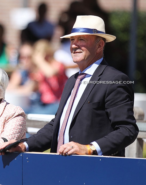 Dutch 5* judge Eddy de Wolff van Westerrode (NED) :: Photo © Astrid Appels