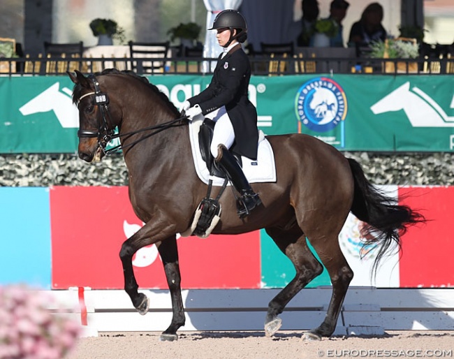 Hope Cooper and Don Diamond at the 2019 CDI Wellington :: Photo © Astrid Appels