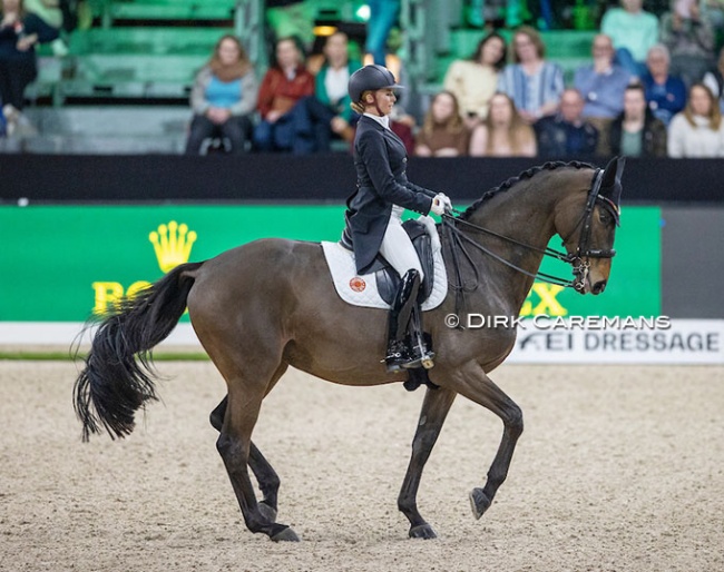 Jessica von Bredow-Werndl and Dalera at the 2022 CDI-W 's Hertogenbosch :: Photo © Dirk Caremans