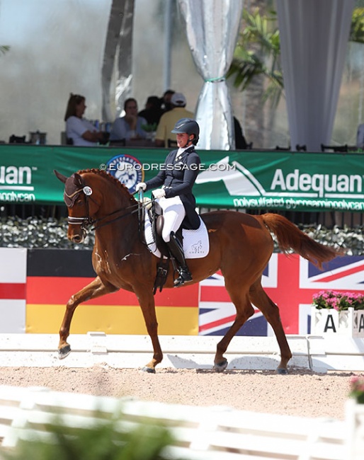 Beatrice Boucher and Limei at the 2022 CDI Wellington :: Photo © Astrid Appels