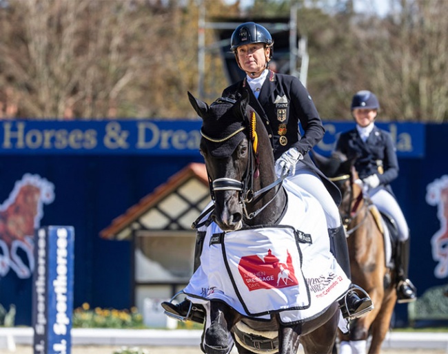Isabell Werth and Superb win the 3* Grand Prix at the 2022 CDI Hagen - Horses & Dreams :: Photo © Stefan Lafrentz