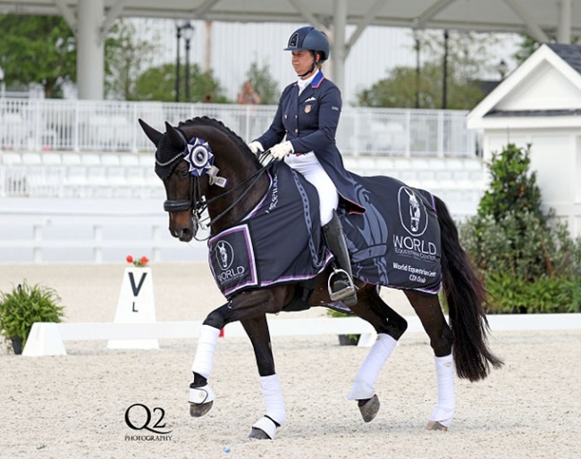 Katie Duerrhammer and Paxton at the 2022 CDI Ocala :: Photo © Q2 Photography
