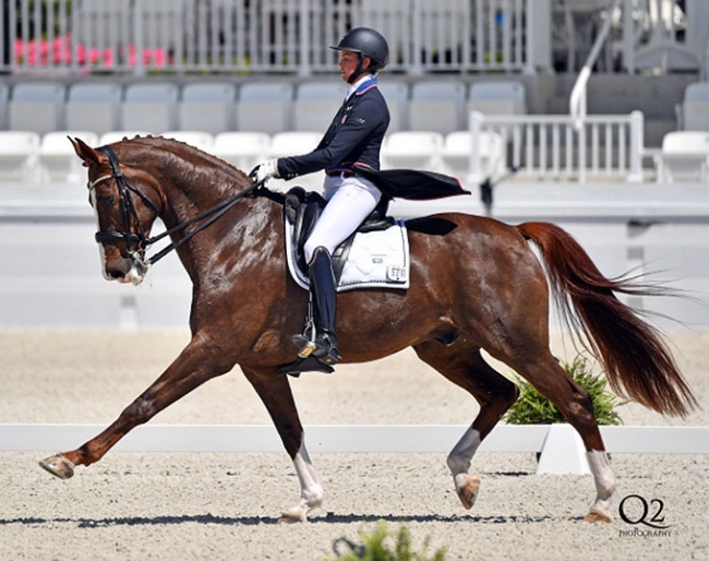 Anna Marek and Duval at the 2022 CDI Ocala :: Photo © Q2 Photography