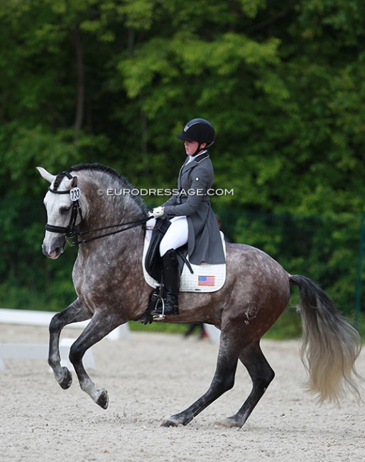 Kerrigan Gluch and Vaquero HGF at the 2016 CDIO Compiègne :: Photo © Astrid Appels