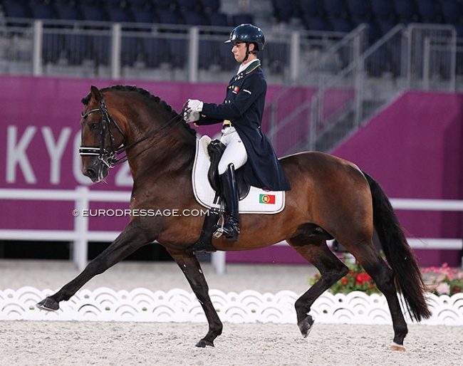 Joao Torrao and Equador at the 2021 Olympic Games in Tokyo :: Photo © Astrid Appels