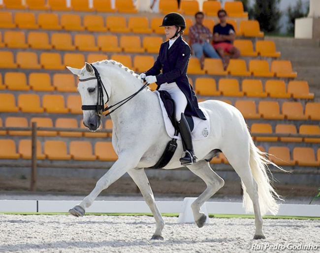 Jeannette Jenny and Damasco at the 2022 CDI Alter do Chao :: Photo © Rui Pedro Godinho