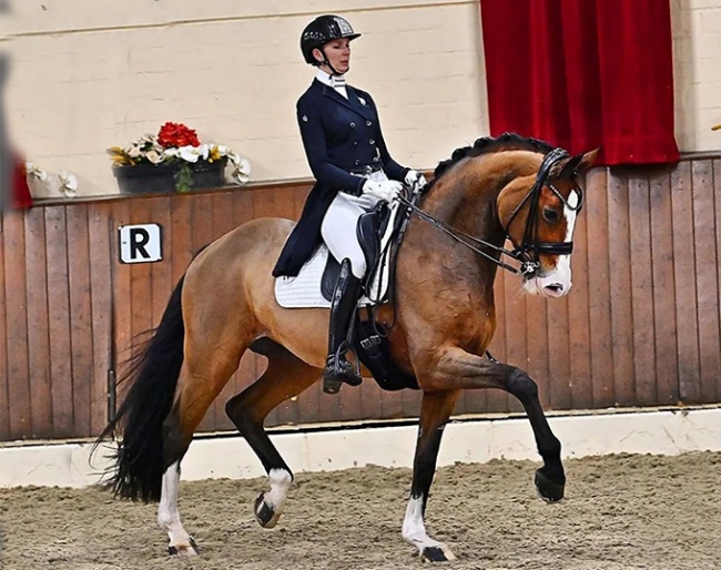 Kira Soddemann and Belle de Carpie at the 2022 CDN Ankum :: Photo © Ruchel