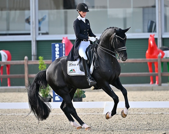 Isabel Freese and Total Hope at the 2022 Aachen Dressage Days in Hagen :: Photo © Pferdefotografie Mhisen