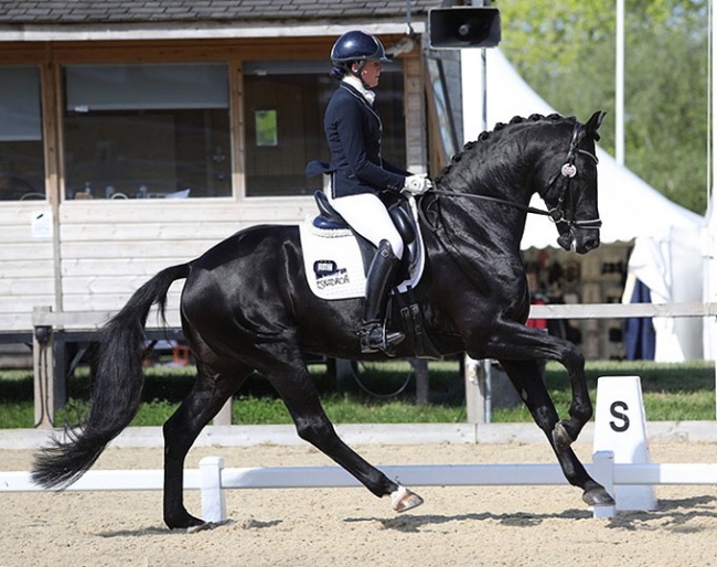 Beth Bainbridge and Zackorado at the 2022 CDN Hickstead :: Photo © Spidge