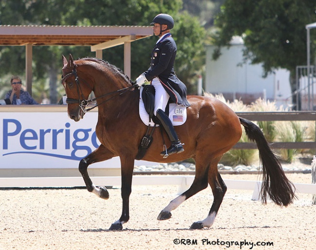 Steffen Peters and Suppenkasper at the 2022 CDI Temecula :: Photo © Richard Malmgren