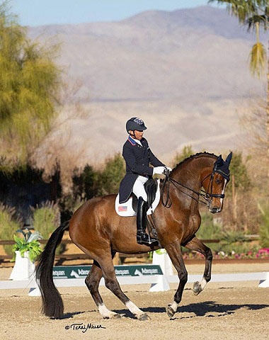 Steffen Peters and Suppenkasper at the 2022 CDI Thermal :: Photo © Terri Miller