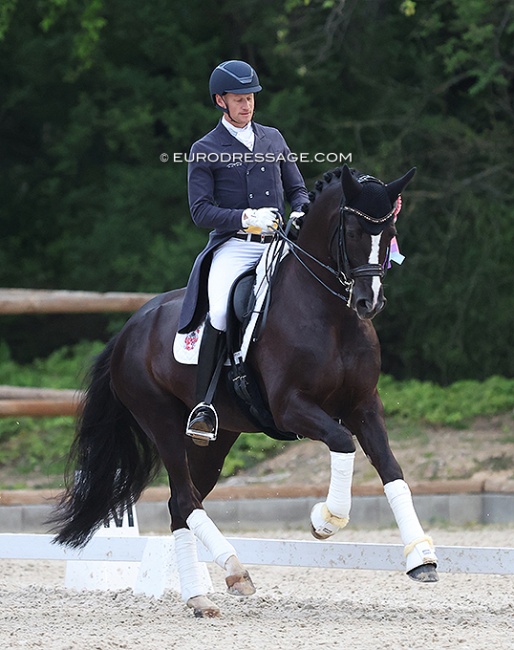 Matthias Rath and Thiago GS win the Grand Prix at the 2022 CDI Troisdorf :: Photo © Astrid Appels