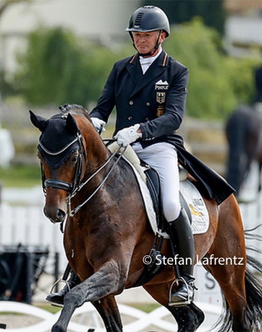 Hubertus Schmidt and D'Alessandro at the 2021 Nurnberger Burgpokal in Balve :: Photo © Stefan Lafrentz