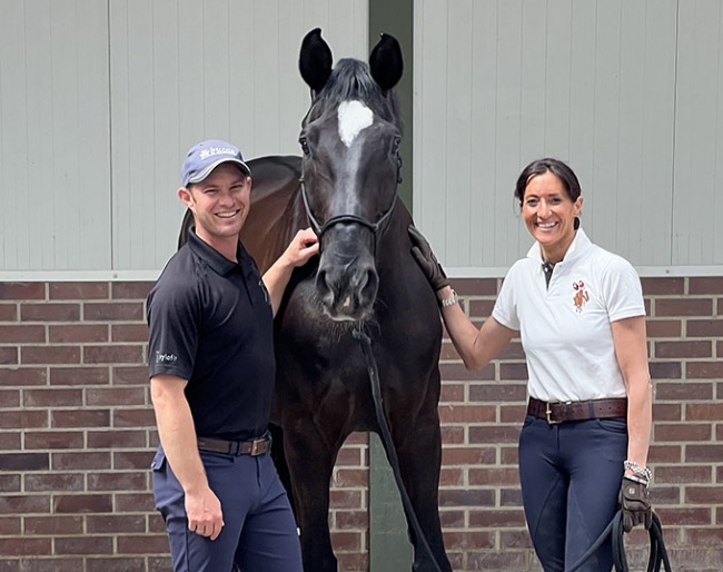 Tristan Tucker, Ducati and Silvia Rizzo combining Grand Prix dressage sport with natural horsemanship