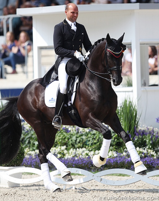 Matthias Bouten and Meggle's Grimani at the 2019 CDIO Aachen :: Photo © Astrid Appels