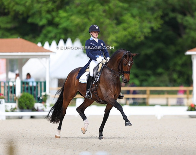 Jeanna Hogberg and Astoria at the 2022 CDIO Compiegne :: Photo © Astrid Appels