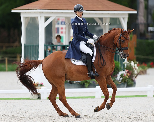 Kazuki Sado on Barolo at the 2022 CDIO Compiegne :: Photo © Astrid Appels