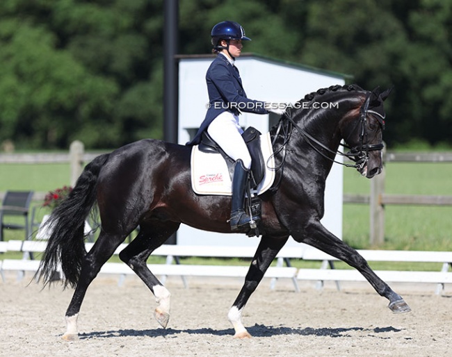 Beatrice Arturi on Daily Deal at the 2022 CDI Meerle :: Photo © Astrid Appels