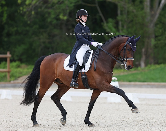 Trude Hestengen and Christianslund Furstino at the 2022 CDI Troisdorf :: Photo © Astrid Appels