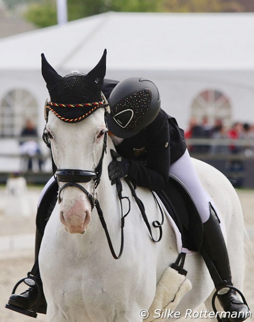 Martina Benzinger on Nautika at the 2022 CPEDI Waregem :: Photo © Silke Rottermann