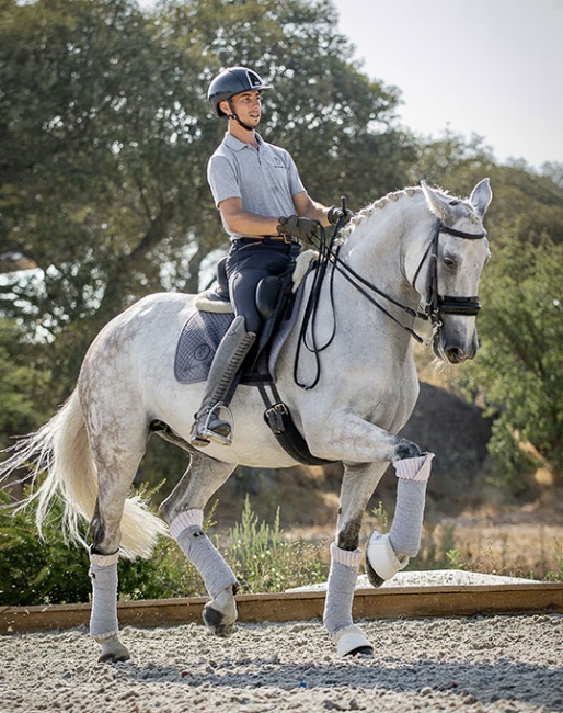 Joao Torrao and Lufada MVL at their home, Monte Velho Equo-Resort, in Arraiolos, Portugal :: Photo © Rita Fernandes