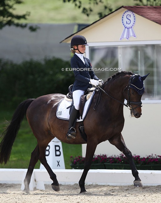 Lotta Plaas and Balsamico at the 2021 CDIO-PJYR Hagen :: Photo © Astrid Appels