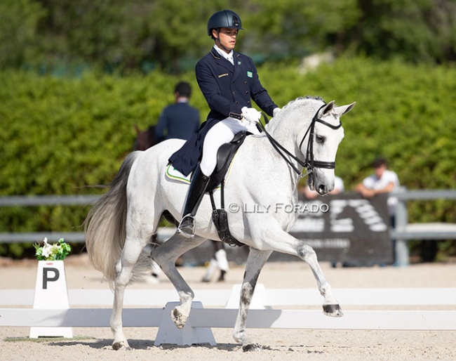 Pedro Tavares de Almeida with Famous do Vouga at the 2022 CDI Camarma de Esteruelas :: Photo © Lily Forado